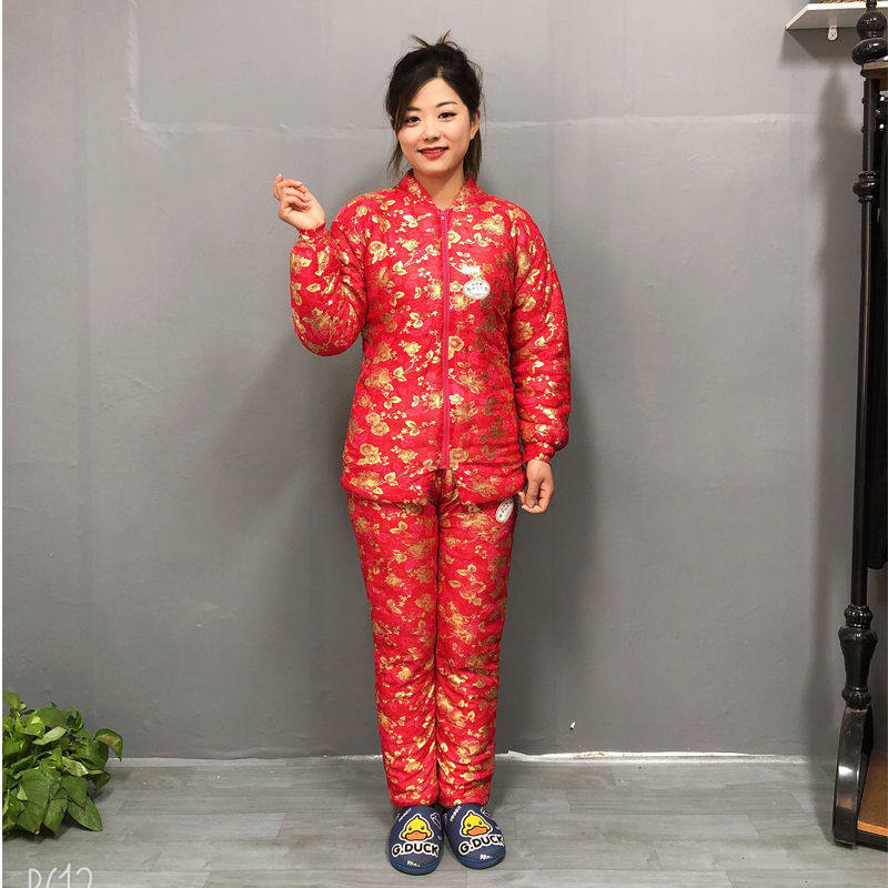新娘结婚棉袄棉衣服装纯棉花手工秋冬保暖东北大棉袄结婚红加厚冬