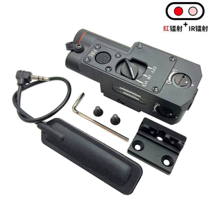 全金属CQBL红镭射IR激光指示器侧面可加装M300A/M600C/OKW手电筒