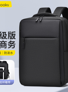 笔记本双肩包适用于联想拯救者R9000P15.6寸电脑包Y7000P16英寸小新Pro14Air15背包男商务华硕ThinkBook 17