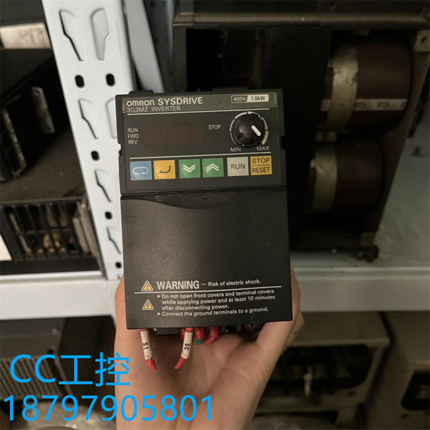 实拍 欧姆龙变频器 3G3MZ 15KW 380V 3G3MZ-A4015-ZV2 质量保证