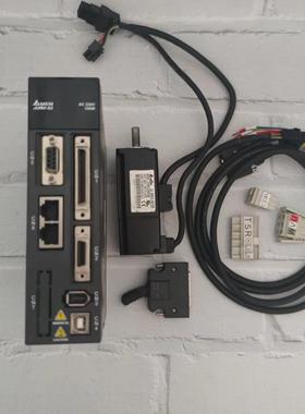 拆机A2台达100瓦伺服套装ASD-A2-0121-MECMA-C20401ES带线插头