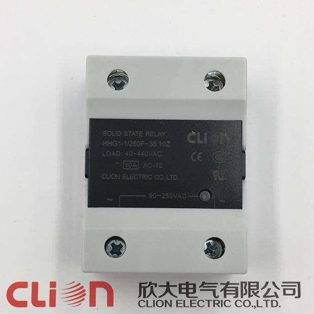 【裕成电气】欣大CLion交流固态继电器HHG1-1/250F-38 15Z(SSR-15