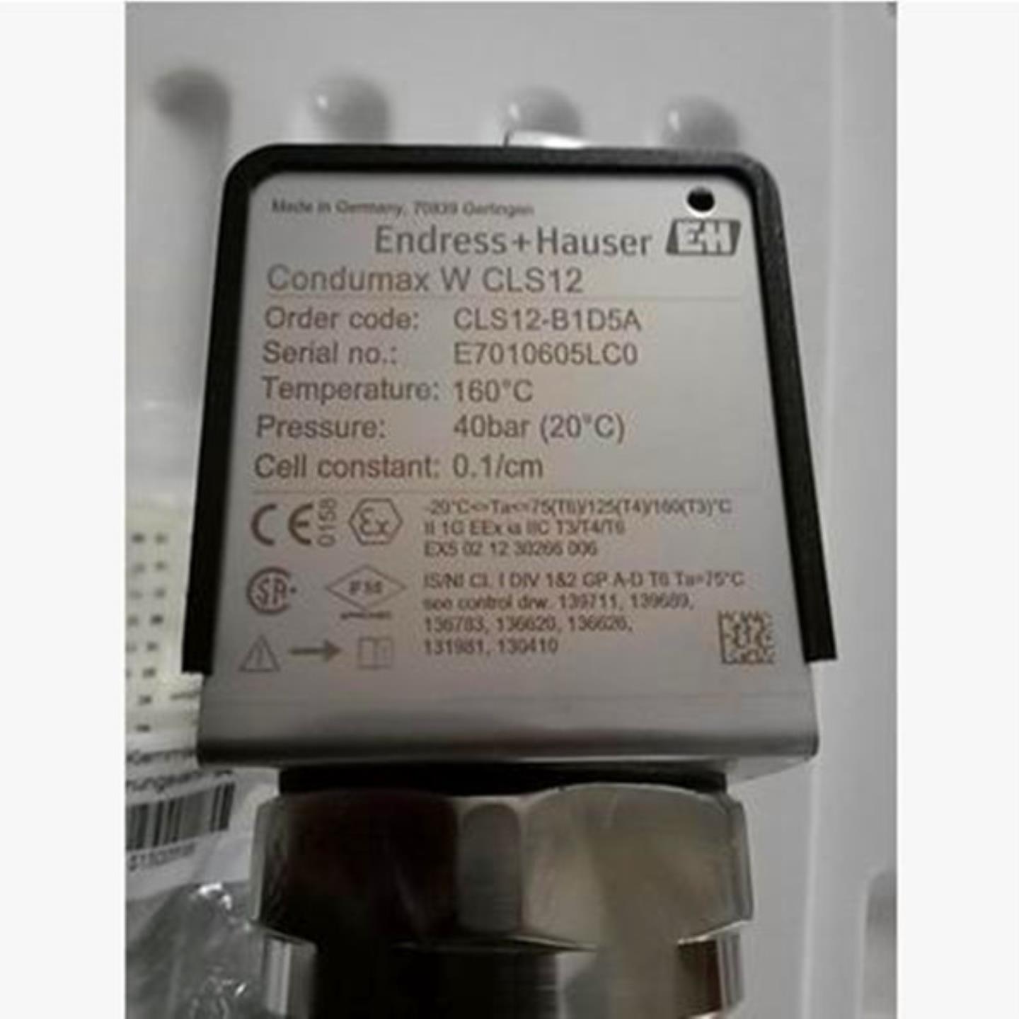 全新 原装 正品 进口德国E+H电导率传感器 CLS12 CLS12-B1D5A现货