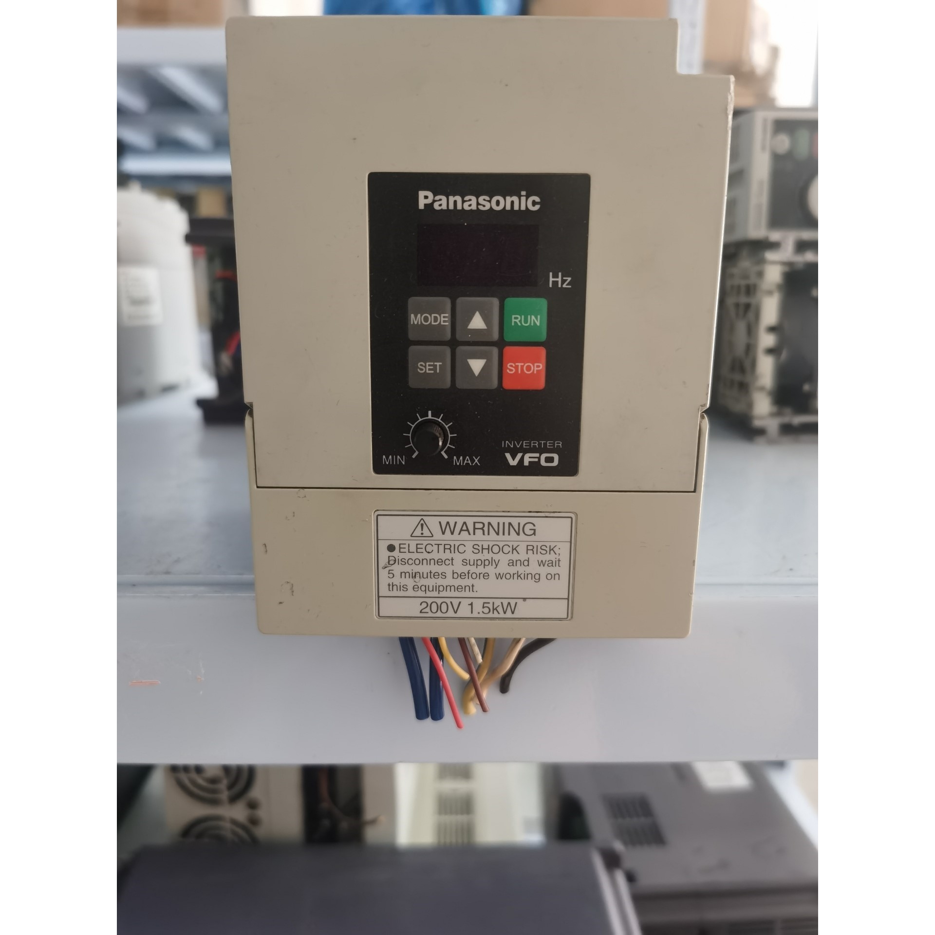 二手拆机松下变频器BFV00152GK 220V 15KW