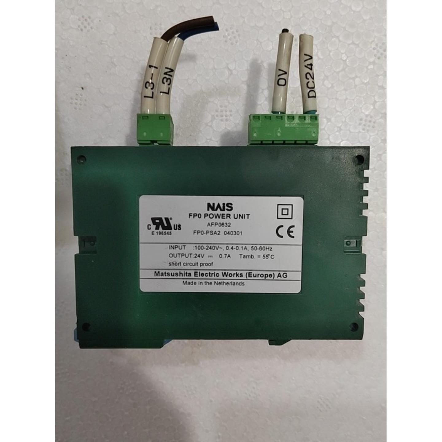 松下 NAIS FP0-PSA2 模块电源 PLC电源 24