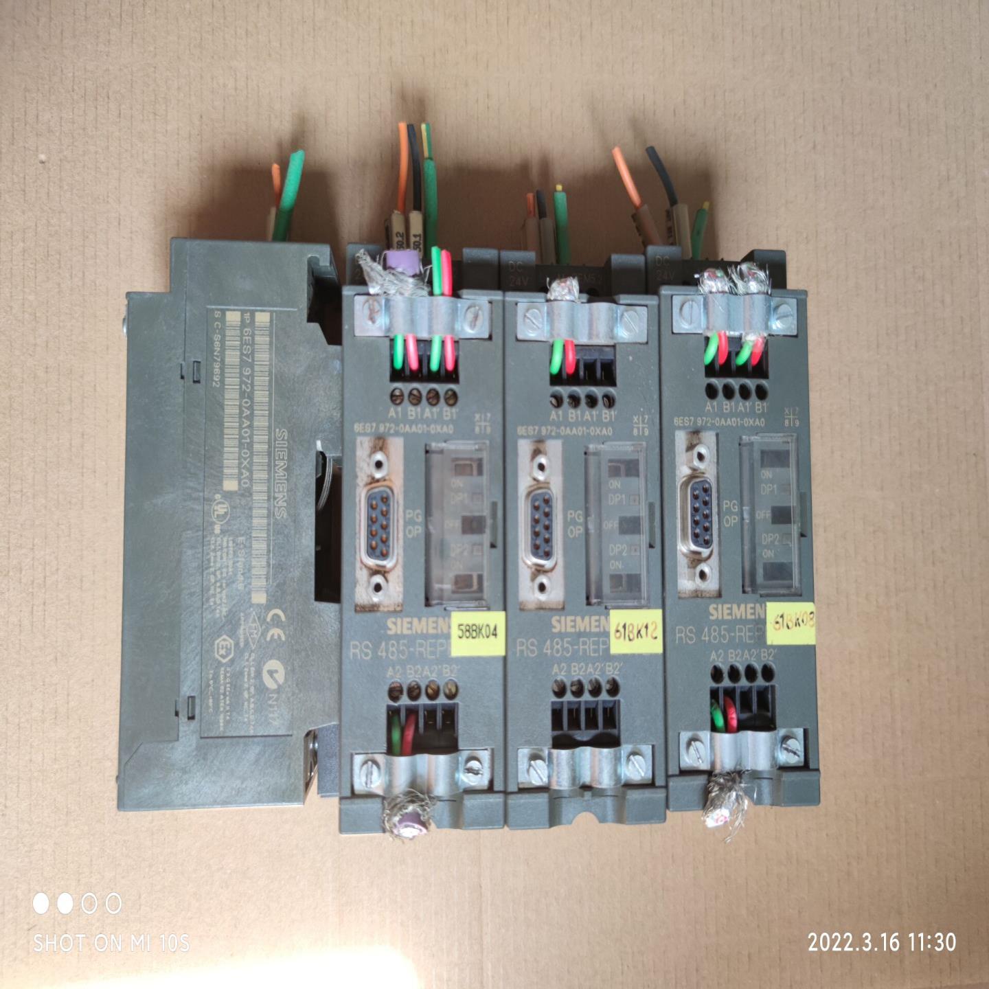 西门子 拆机  成色好 6ES7 972-0AA01-0XA0   议价