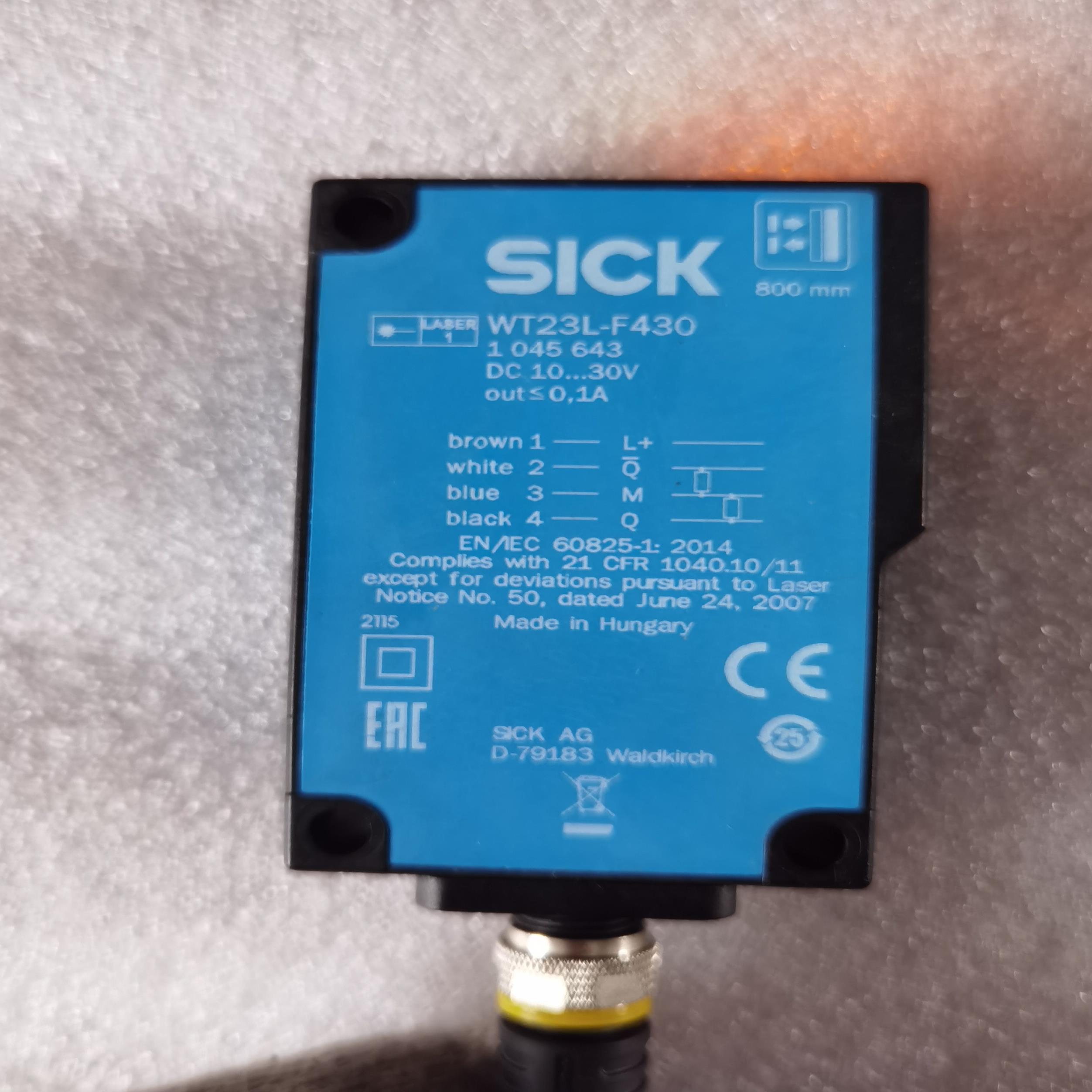 SICK WT23L-F430 1045643 漫反射光电传感器没包装