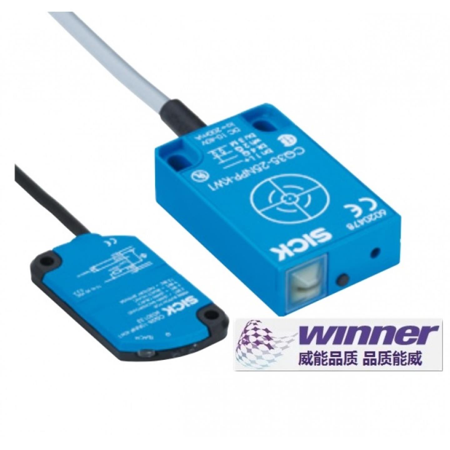 德国SICK西克CQ35-25NPP-KC1长方形电容式液位料位接近传感器