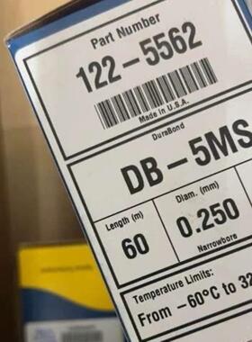 安捷伦122-5562色谱柱DB-5MS60m 025mm 025um价格私聊