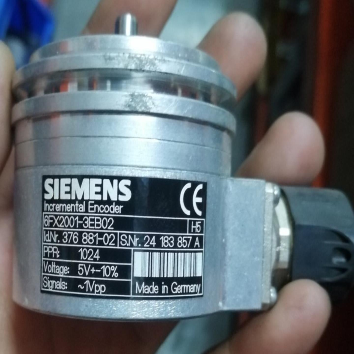 西门子6FX2001-3EB02编码器ID376881-02全新无包装实物图