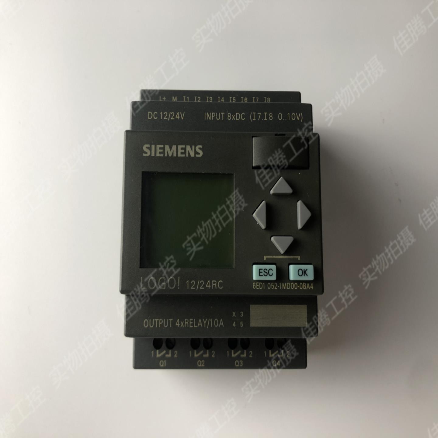 西门子LOGO1224RC 6ED1 052-1MD00-0BA4 拆机现货实拍