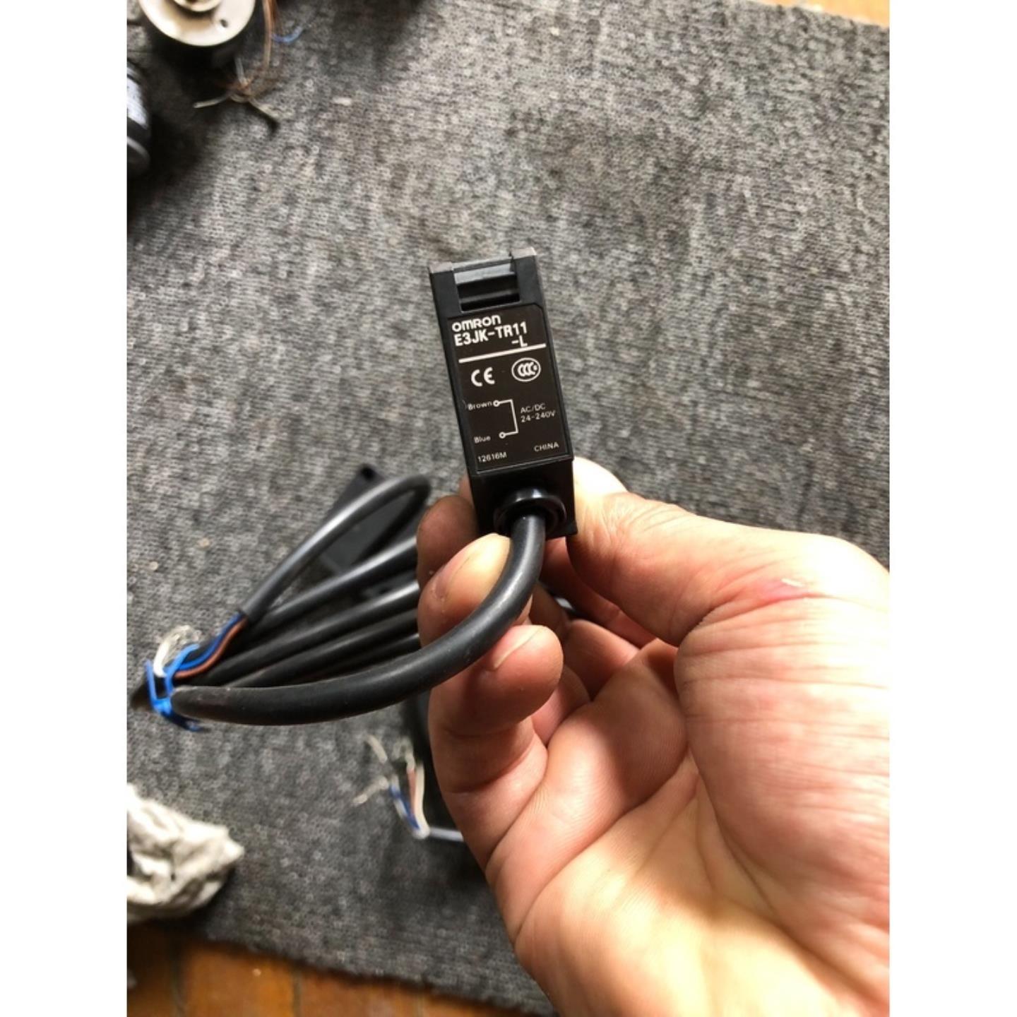 欧姆龙E3JK-TR12-LDD对射型光电开关一对未