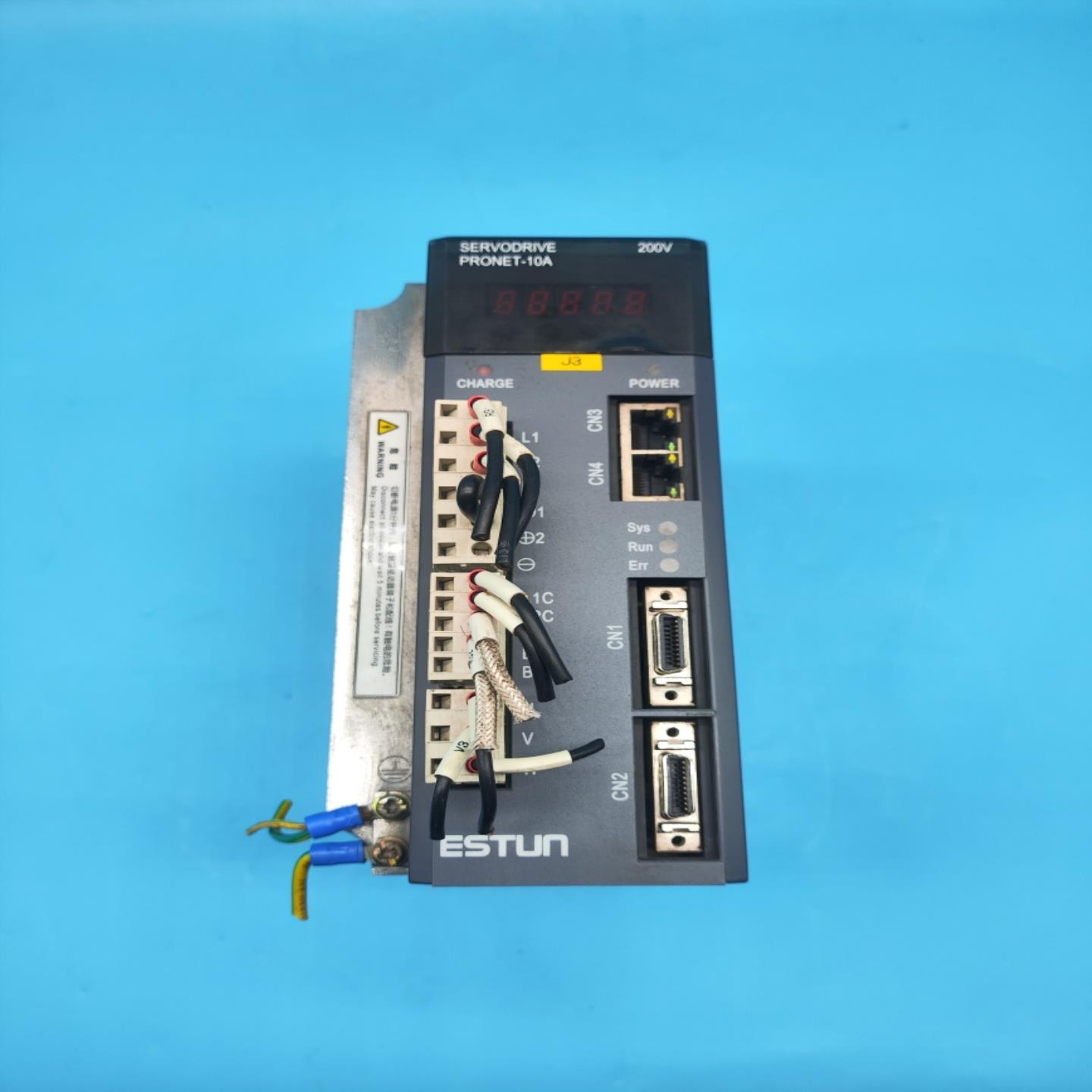 现货二手PRONET-10AEA-EC埃斯顿1KW伺服驱动器ESTUN一手拆机资源