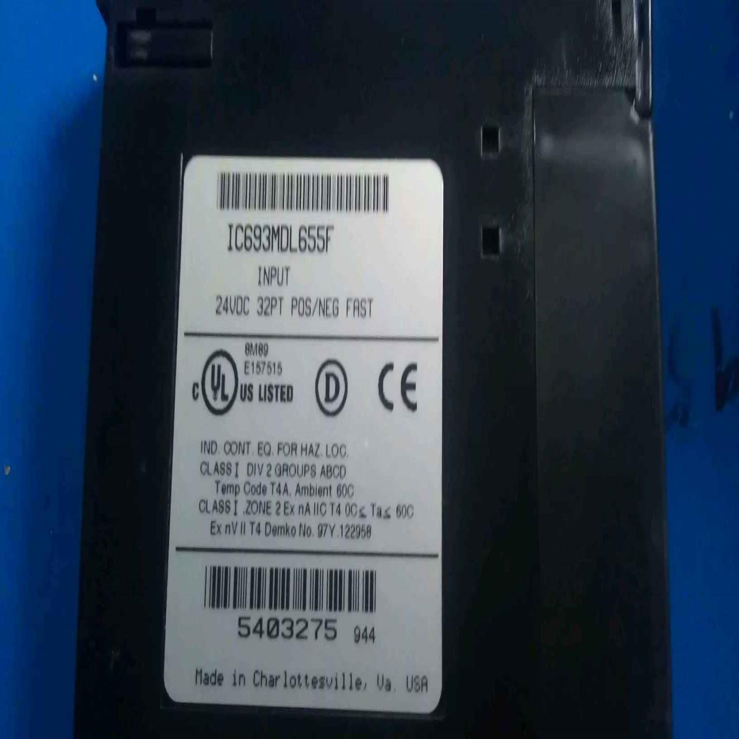 9成新原装美国GE模块IC693MDL655F  拆机