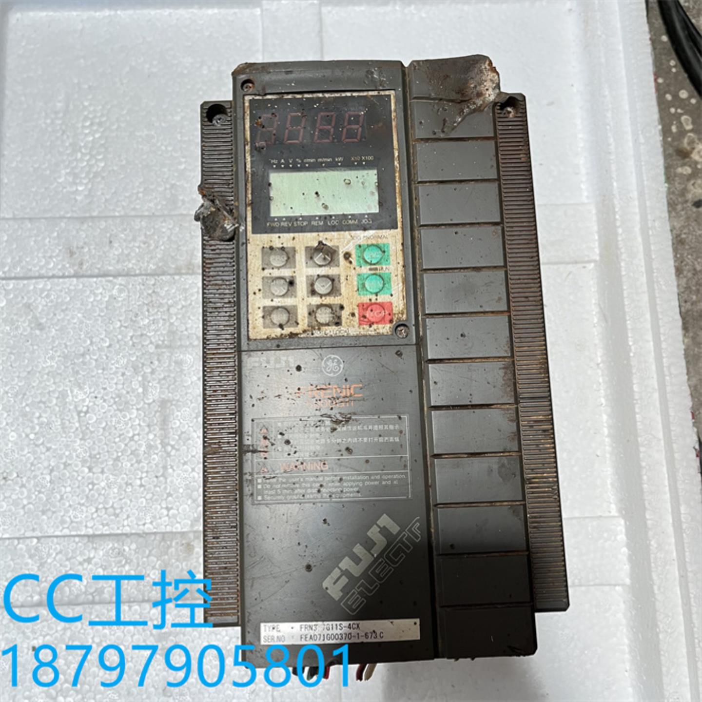 富士G11系列变频器 FRN37G11S-4CX 37KW 380V 测试完好 有质保