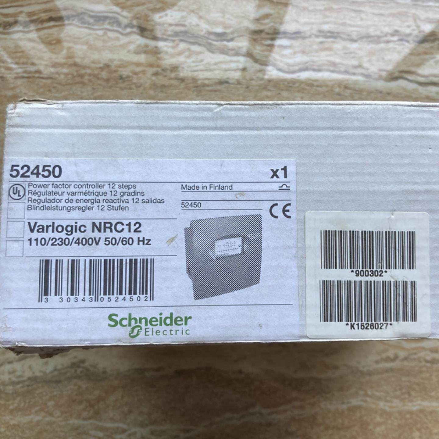 全新原装施耐德 Varlogic无功功率补偿控制器 52450 NRC12 现货