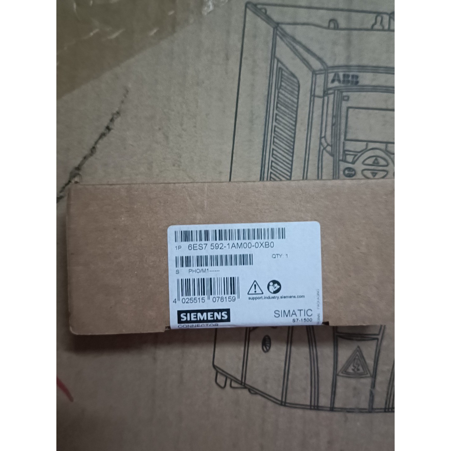 西门子模块1500的插头基座592-1AM00-0XB0