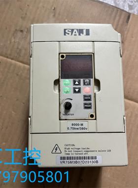 变频器8000 VR75M3 075KW380V成色好 已测试