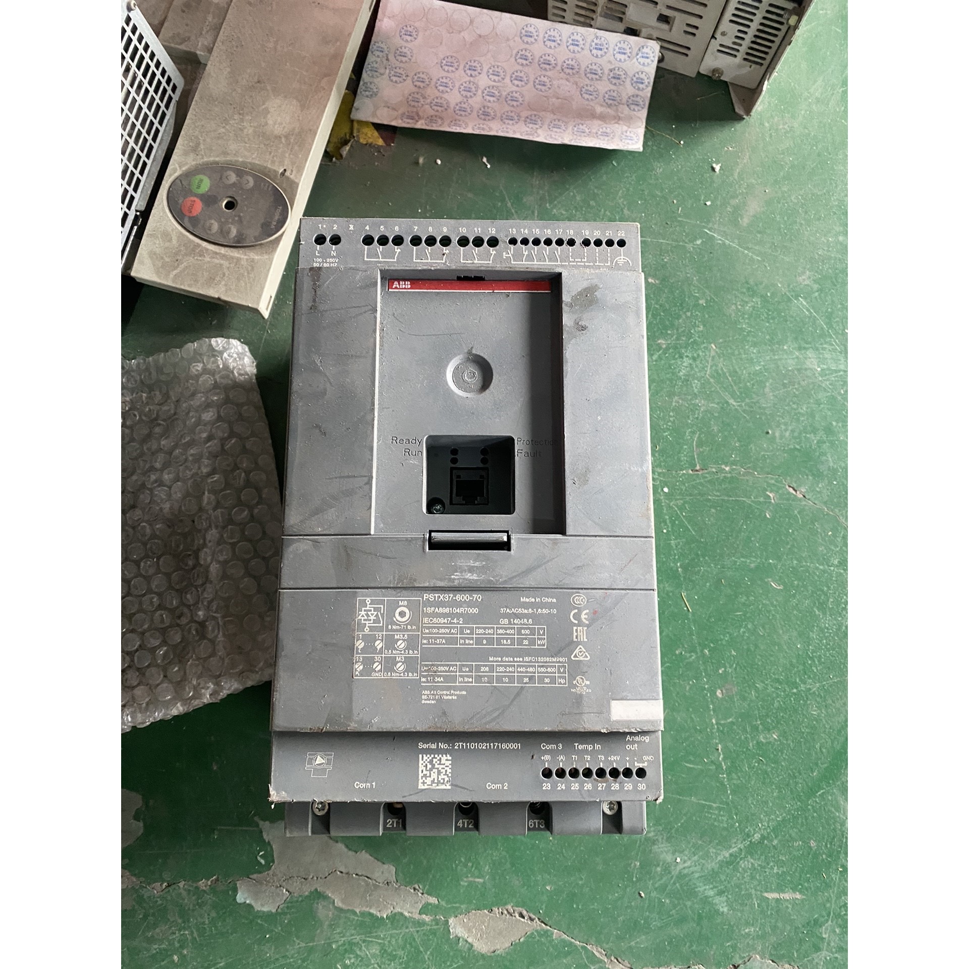 ABB软启动器   PSTX37-600-70    18