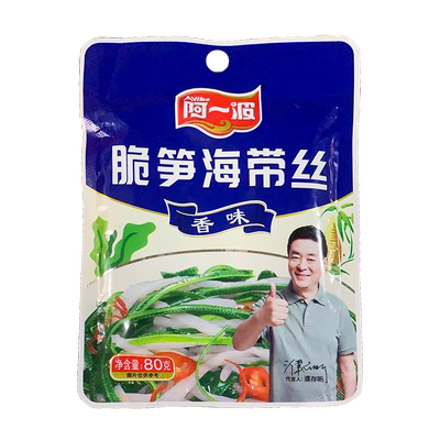 阿一波脆笋海带丝80g闽南小菜