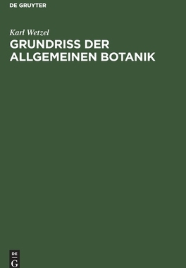 【预订】Grundriß der allgemeinen Botanik 9783111152110