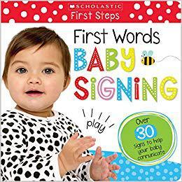 【预售】First Words Baby Signing (Scholastic...