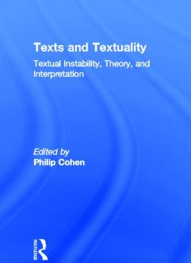 【预订】Texts and Textuality