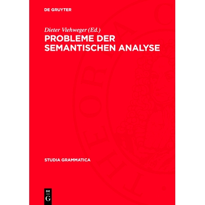 预订 Probleme der semantischen Analyse: 9783112709603