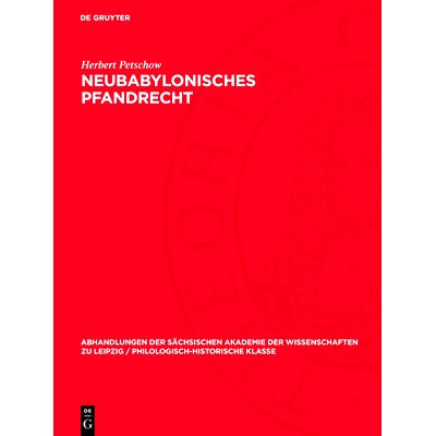 预订 Neu*lonisches Pfandrecht: 9783112741702