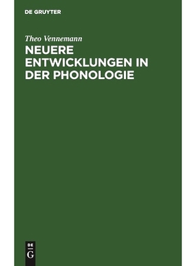 预订 Neuere Entwicklungen in der Phonologie: 9783110109801