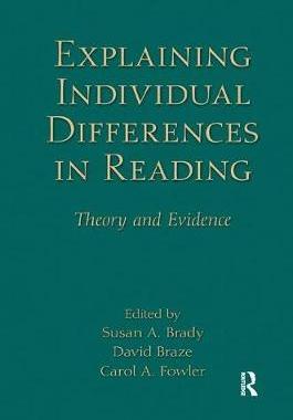 【预订】Explaining Individual Differences in Reading