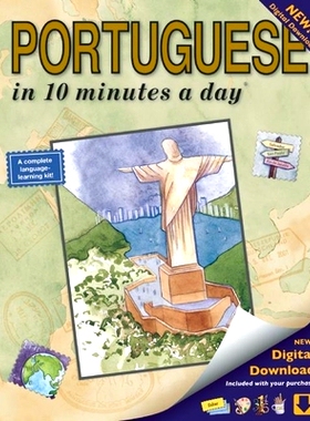 预订 Portuguese in 10 Minutes a Day: Bilingual Books, Inc. (Publisher): 9781931873338