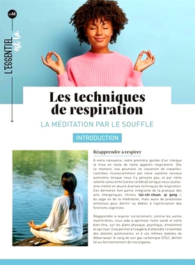 预订 Les techniques de respiration : la méditation par le souffle 呼吸技巧：呼吸冥想: 9782383553267
