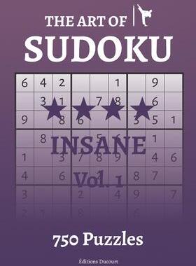 [预订]The Art of Sudoku Insane 9798590647668