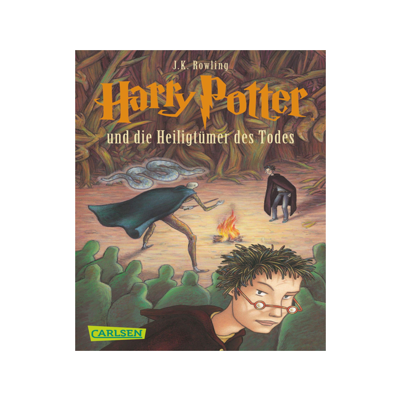 德文原版 哈利波特与死亡圣器 J. K罗琳 德语小说 Harry Potter und die Heiligtümer des Todes J.K. Rowling