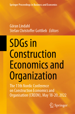 [预订]SDGs in Construction Economics and Organization