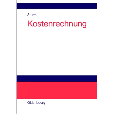 预订 Kostenrechnung: 9783486576627