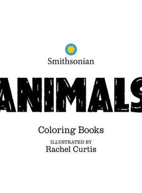 预订 Animals: A Smithsonian Coloring Book Box Set动物：史密森尼着色书盒套装: 9798887241067