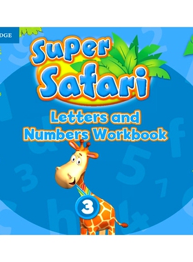 预订 Super Safari Level 3 Letters and Numbers Workbook: 9781316628188