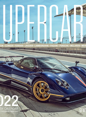 【预订】Supercars 2022: 16-Month Calendar - September 2021 Through December 2022 9780760371411