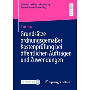Kostenprüfung Bei Zuwendungen Grundsätze 9783658442897 Und Ordnungsgemäßer Aufträgen 预订 Öffentlichen