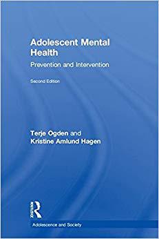 【预订】Adolescent Mental Health