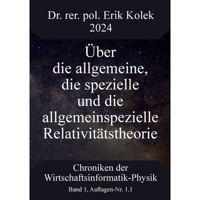 预订 Über die allgemeine, die spezielle und die allgemeinspezielle Relativitätstheorie: 9783759735935