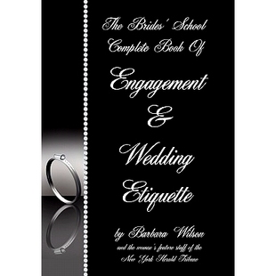 Wedding 9781438288505 School Engagement Book Brides’ Complete Etiquette 预订 And The