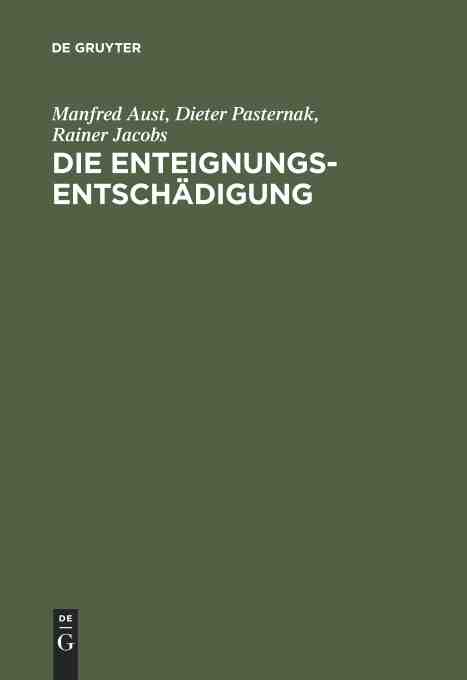 【预订】Die Enteignungsentschädigung 9783899493238