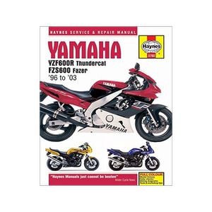 [预订]Yamaha YZF600R Thundercat & FZS600 Fazer (96 - 03) Haynes Repair Manual 9781785212956