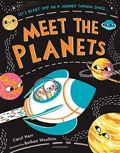 英文原版 遇见行星 Caryl Hart绘本 Bethan Woollvin插画 太空生活 趣味科普 Meet the Planets