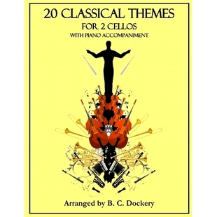 Cellos 9798861774703 Classical Accompaniment Piano with for Themes 预订