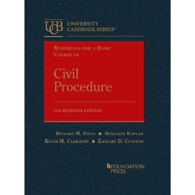 预订 Materials for a Basic Course in Civil Procedure: 9781636598093