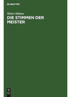 预订 Die Stimmen der Meister: Eine Einführung in Meisterwerke des englischen Dichtens und Denkens: 9783111270227